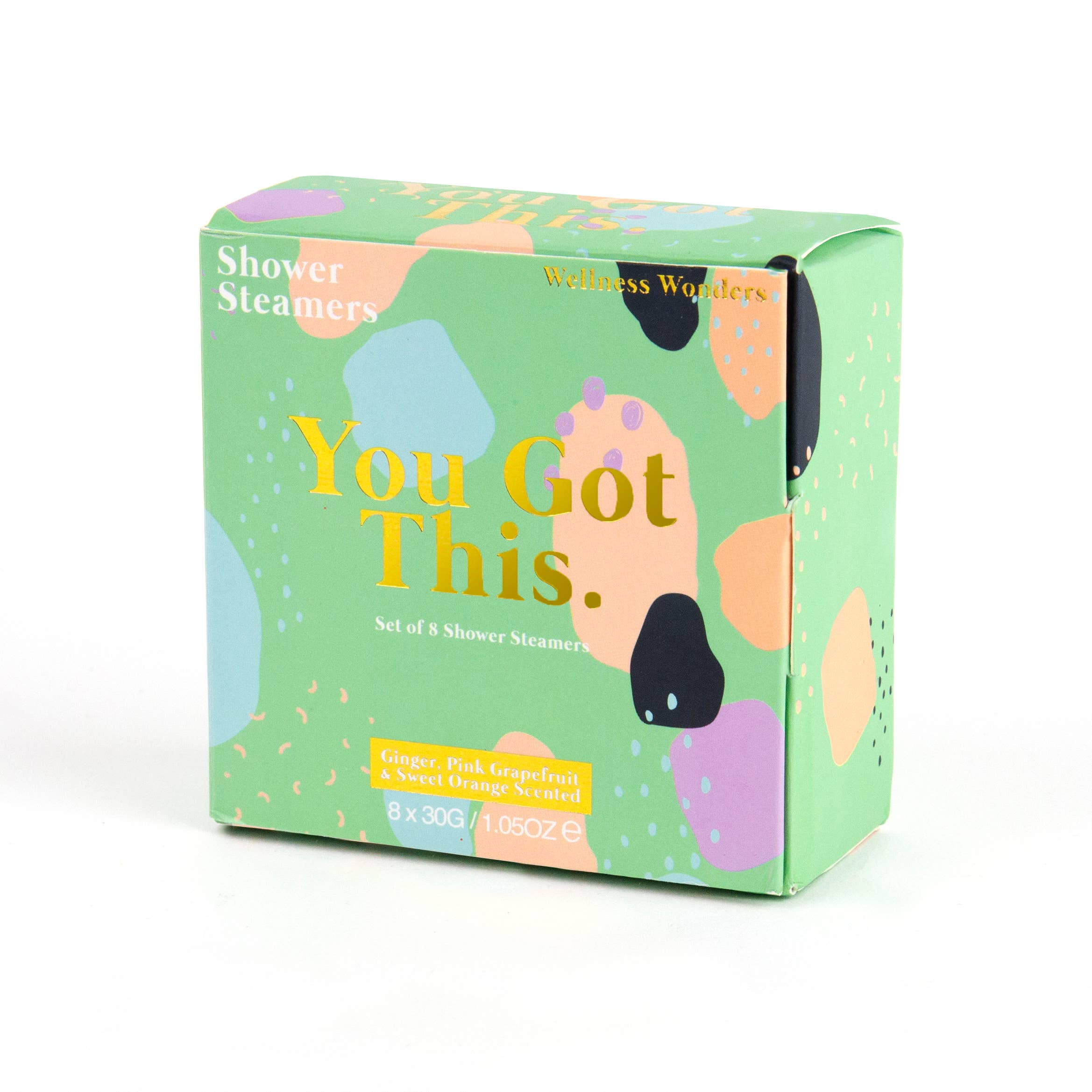 You Got This shower steamers by Gift Republic, pack of eight, primary product view