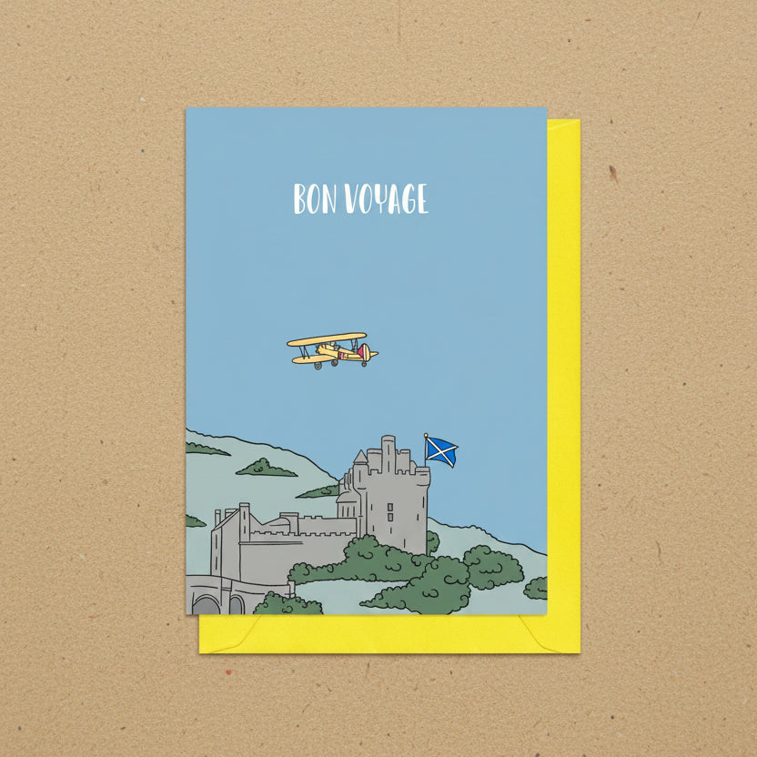 Scottish Bon Voyage Card