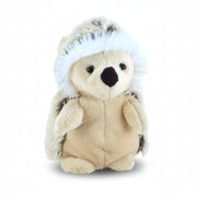 Jomanda mini hedgehog soft toy front view on white background