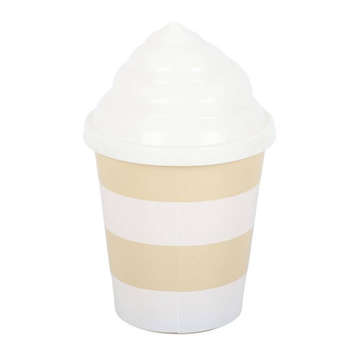 Full view of Frosty Vanilla ice cream tub candle