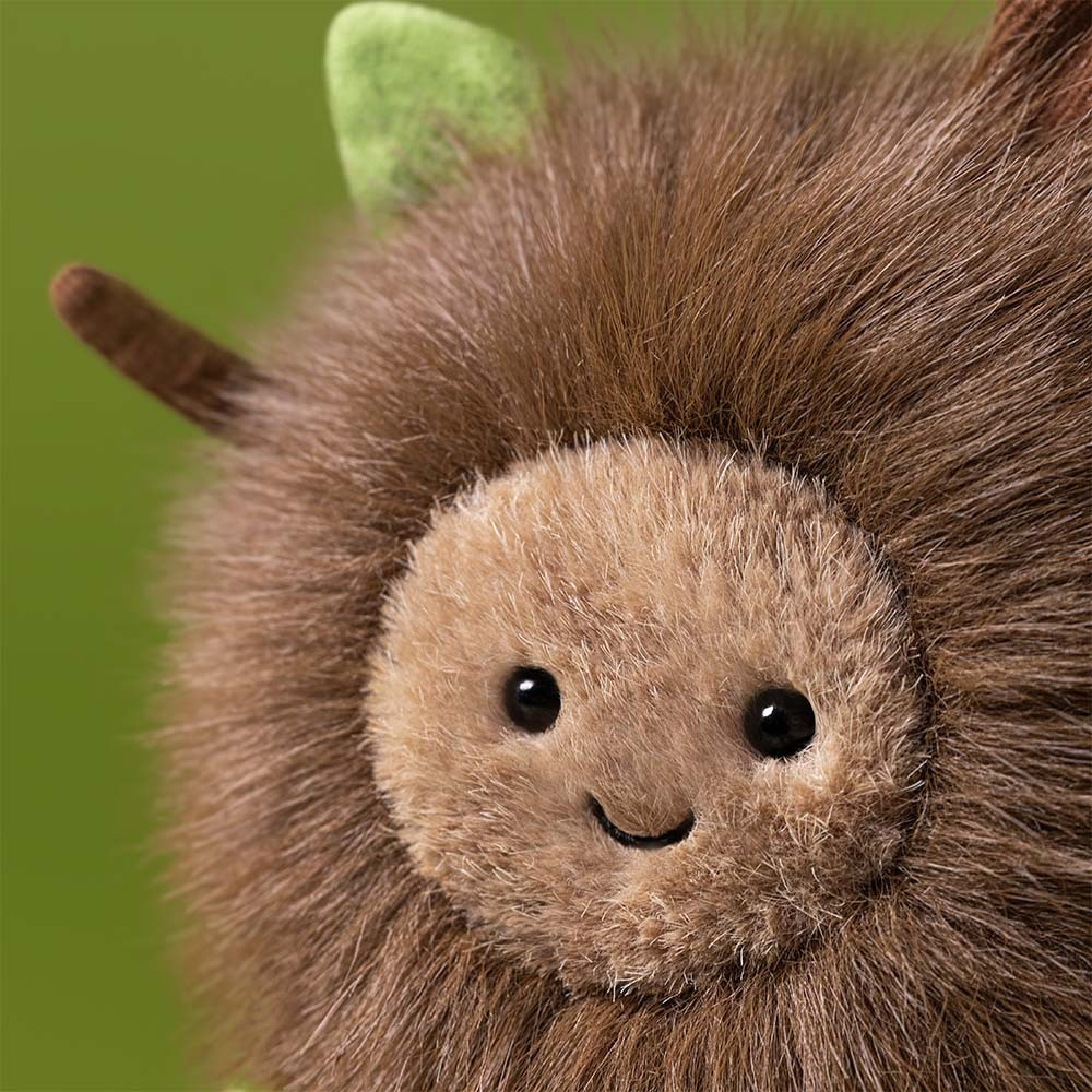 Mulshi Woodland Floor soft toy angled view on white background