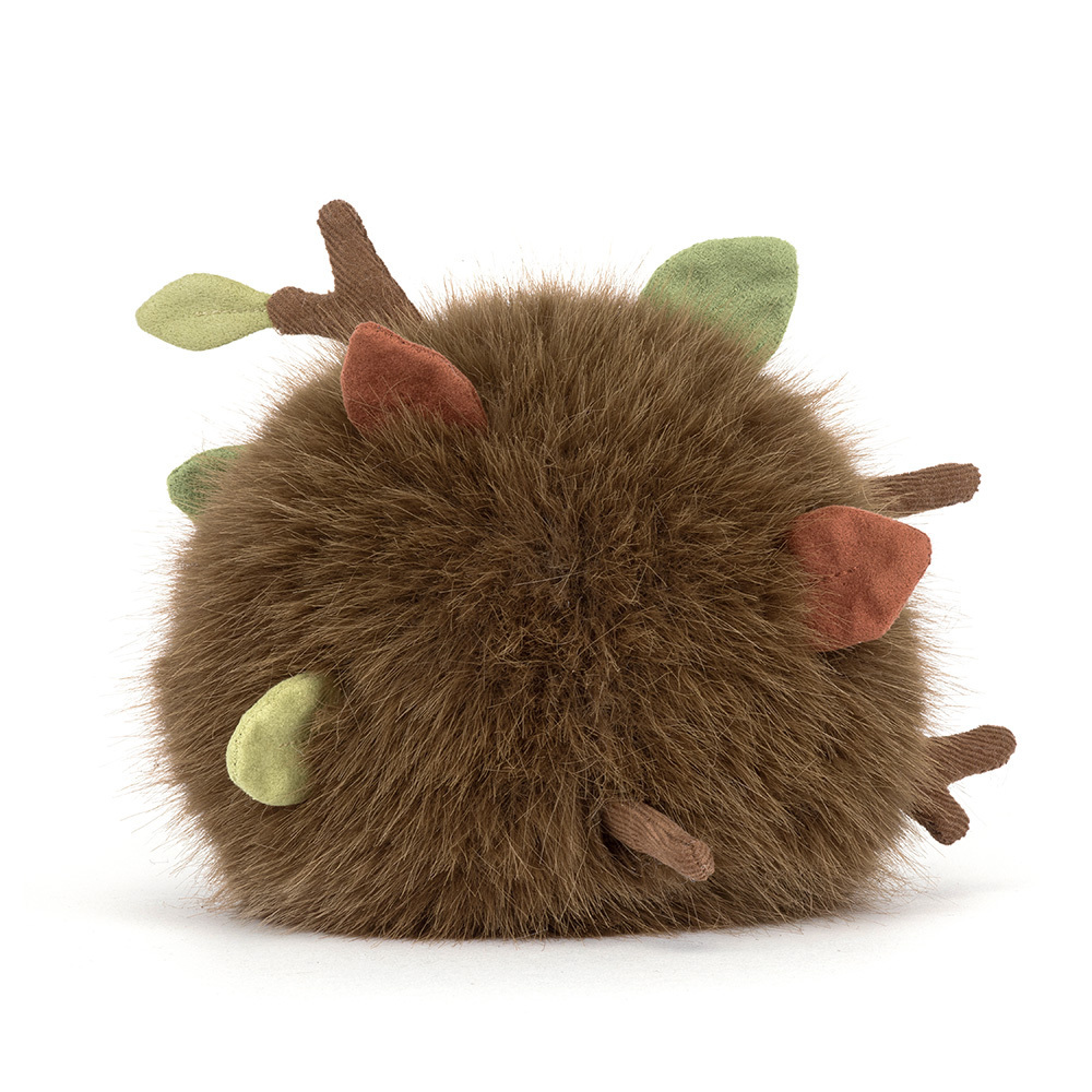 Mulshi Woodland Floor plush back view on white background