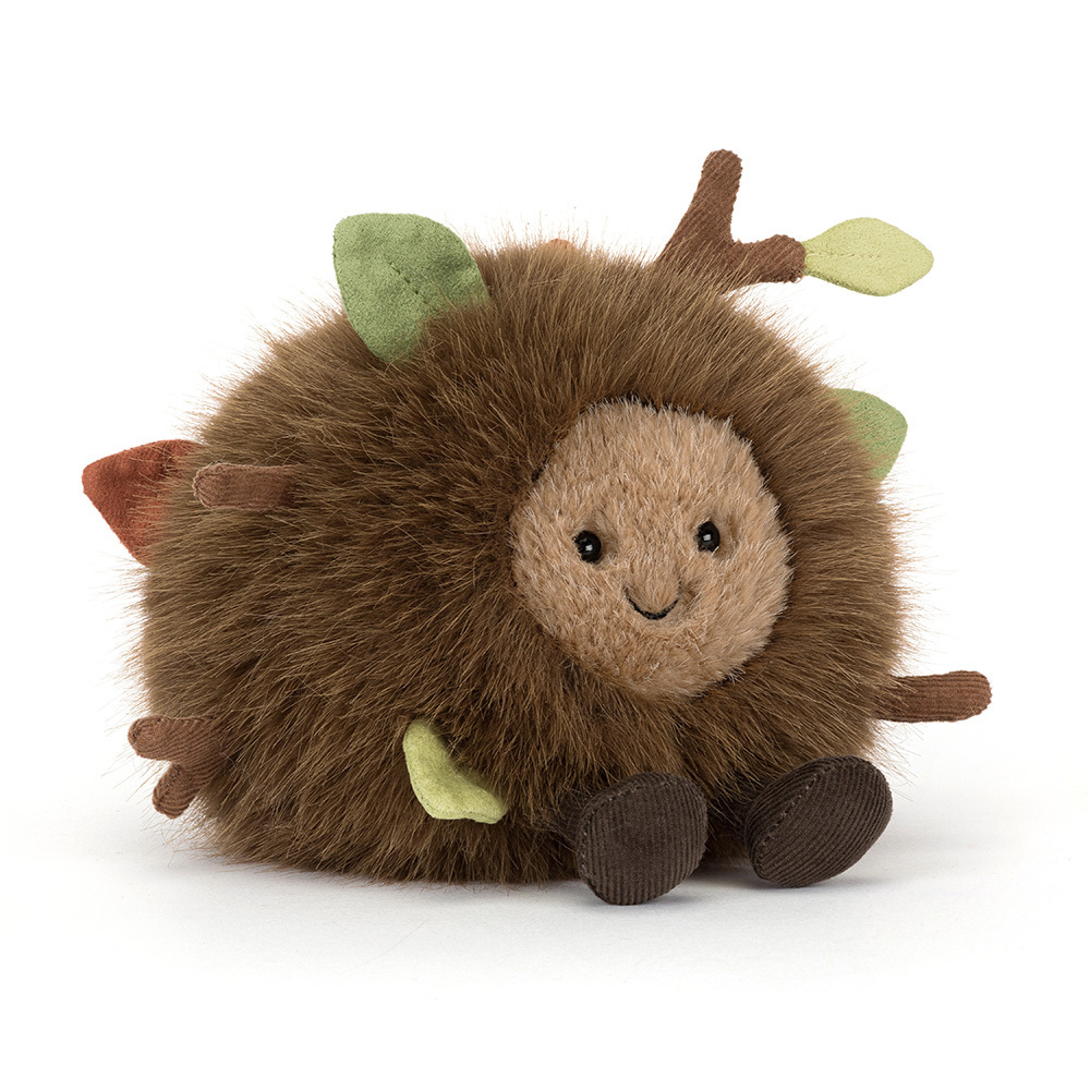 Jellycat Mulshi Woodland Floor plush front view on white background