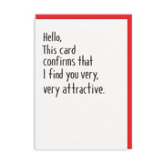 This Card Confirms Valentine's Day Card (10742)