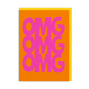 OMG OMG OMG Greeting Card (9268)