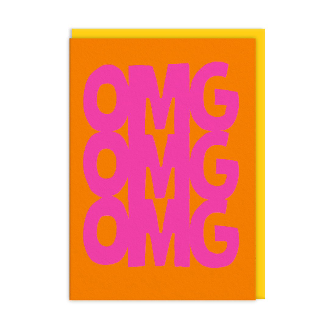 OMG OMG OMG Greeting Card (9268)