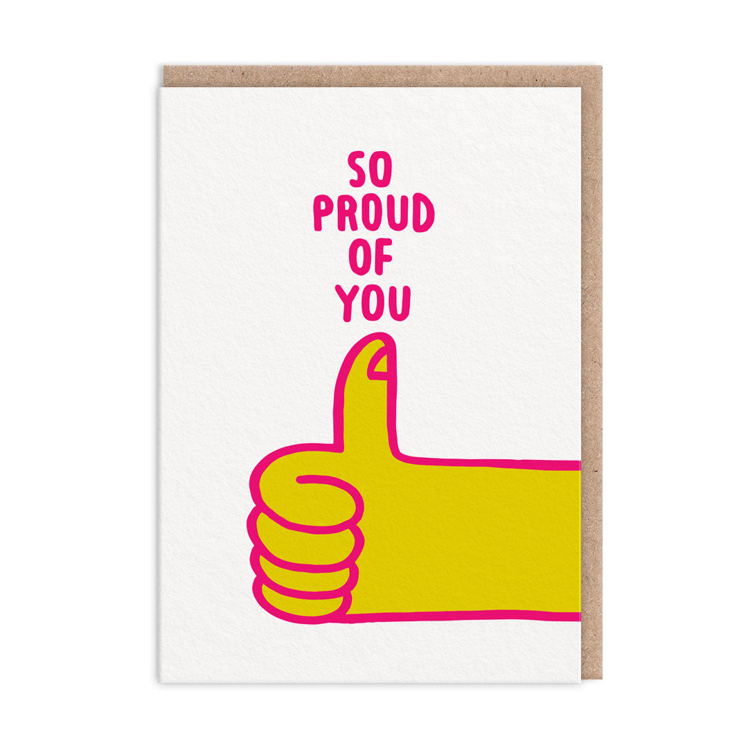 So Proud Of You Greeting Card (9818)