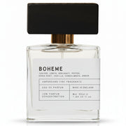 Ampersand Boheme eau de parfum bottle on light grey background