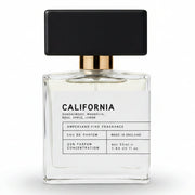 Ampersand California eau de parfum bottle on light grey background