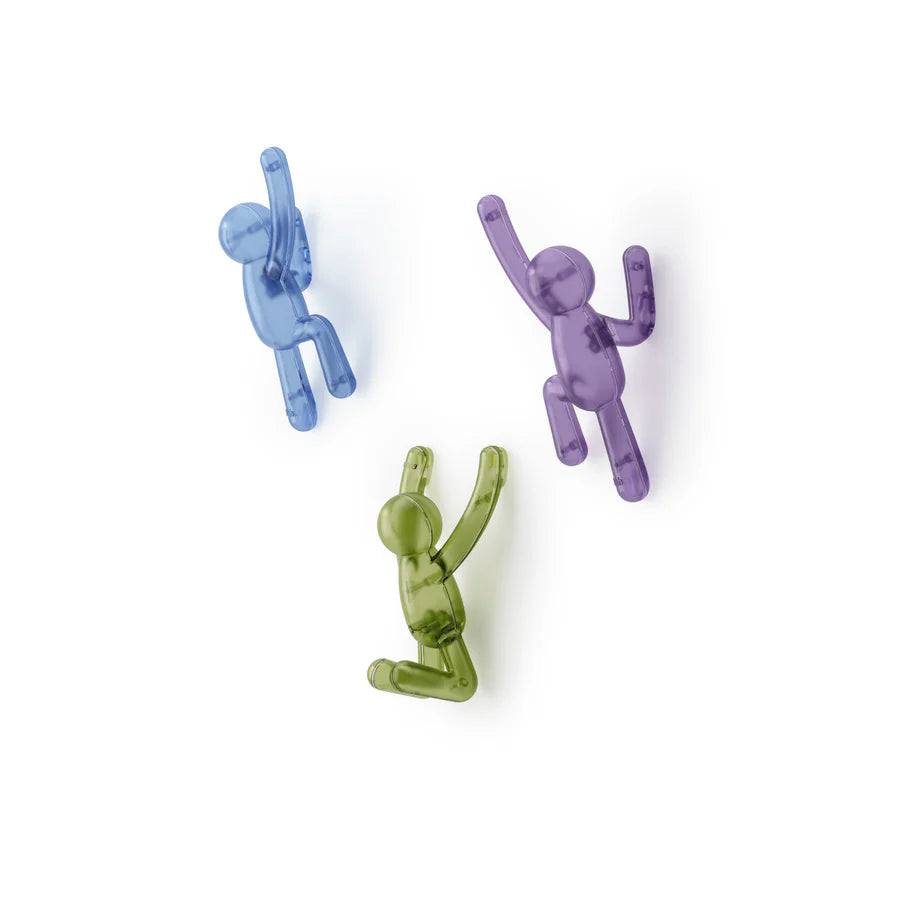 Buddy pushpin hooks assorted gem showing individual figurine detail