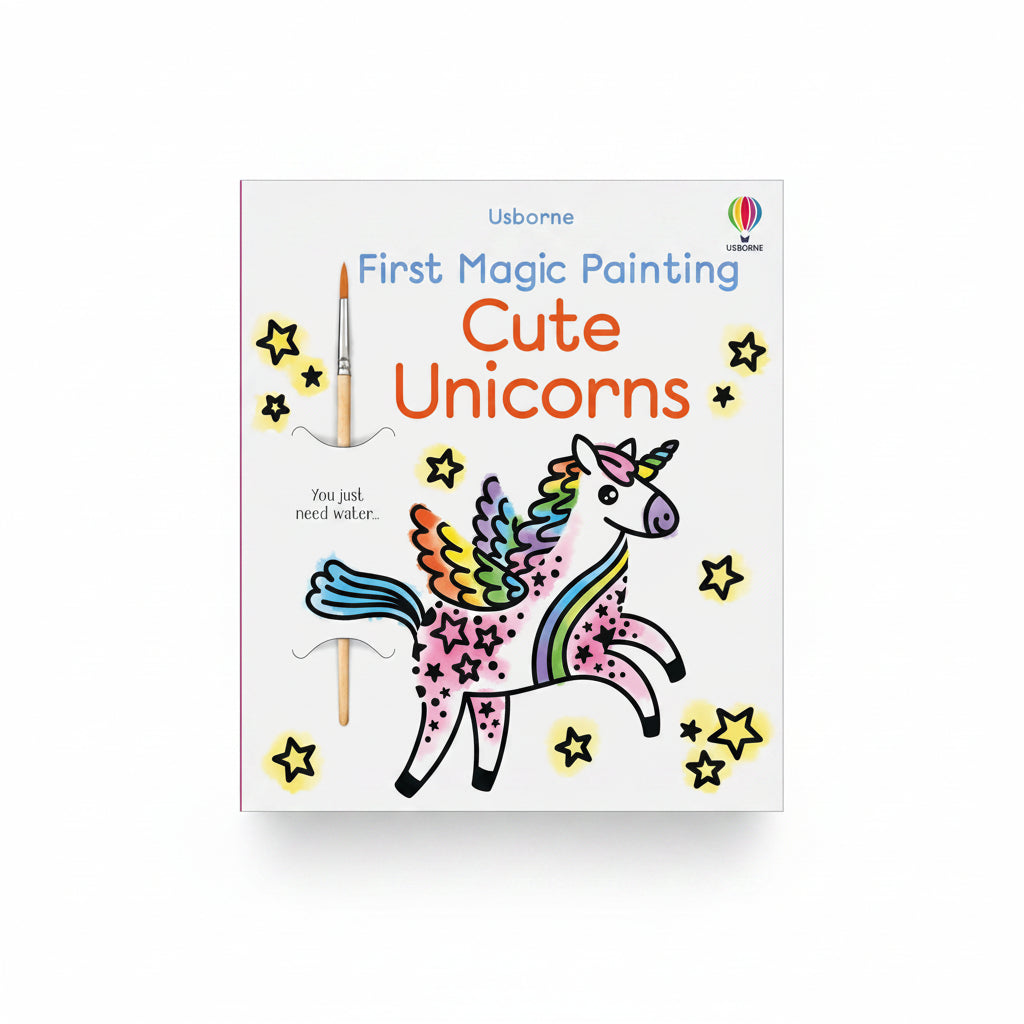 First Magic Painting Cute Unicorns showing interior unicorn illustrations