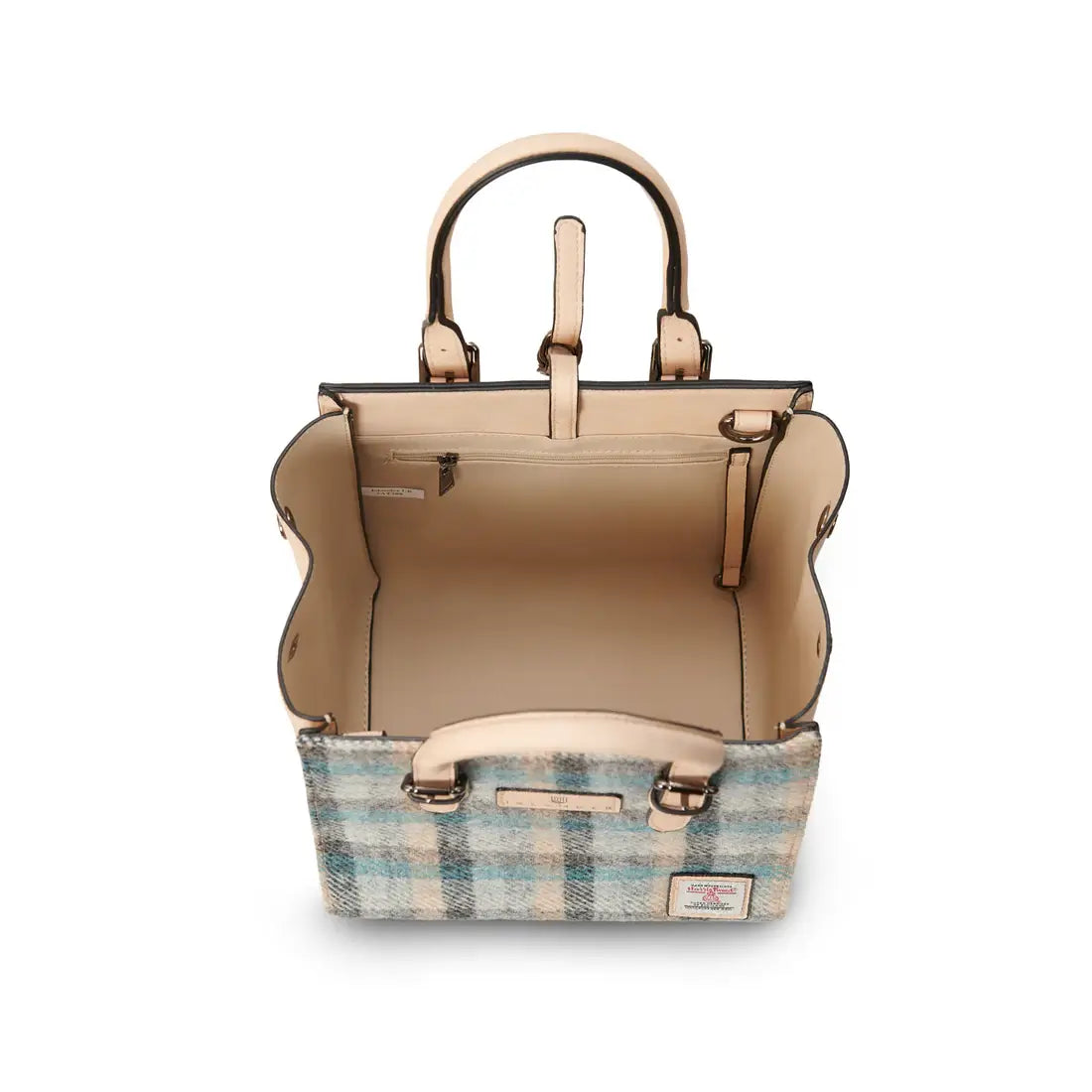 Medium Callie Tote in Islander Tartan Harris Tweed