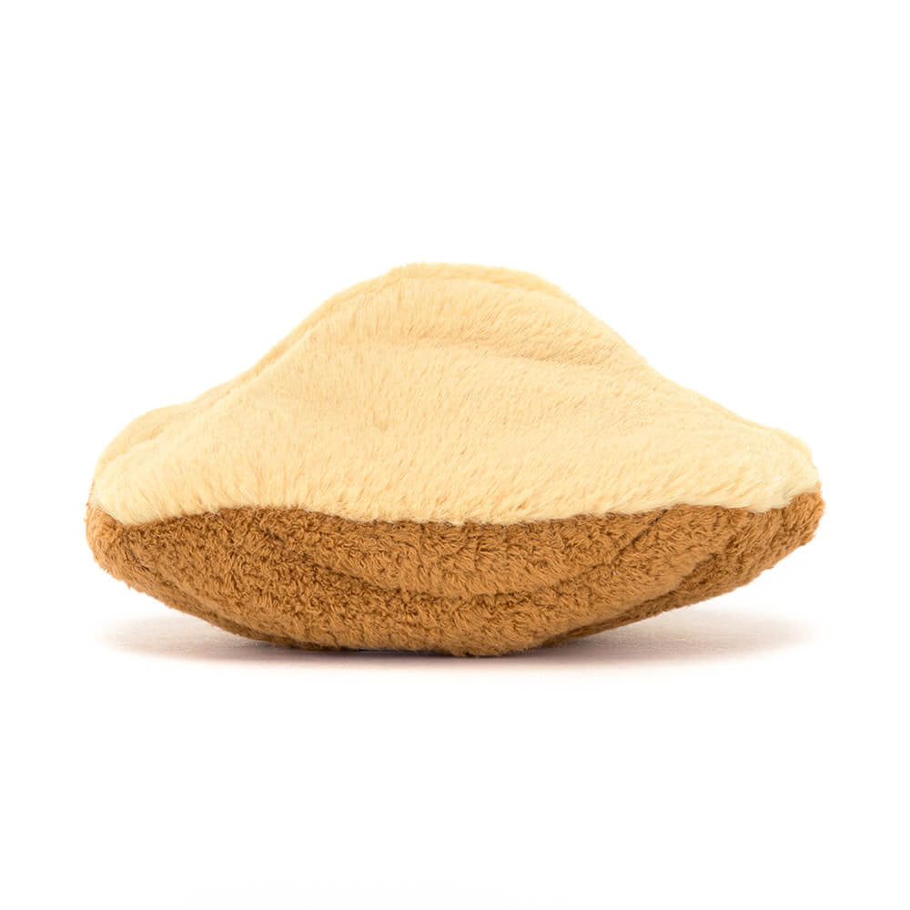 Back of Jellycat Margaux Madeleine plush showing shell ridges