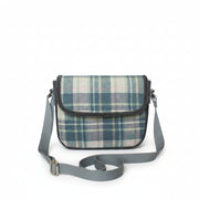 Skye Tweed Mila Crossbody Bag front view with shoulder strap