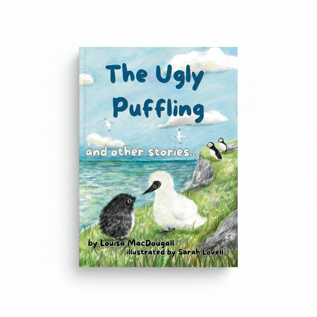 Children's book cover for 'The Ugly Puffling and other stories.