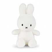 Miffy Cotton Candy cream recycled plush front view on white background