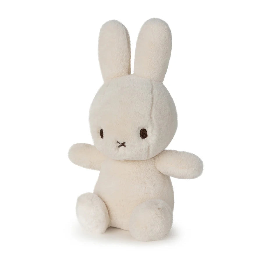 Miffy Cozy cream plush angled view showing soft texture on white