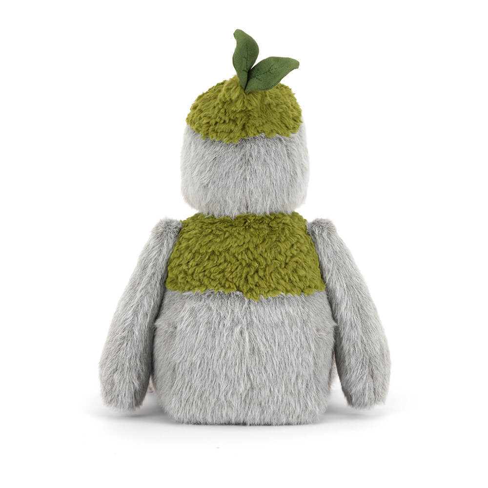 Rockleton plush back view showing mossy accents