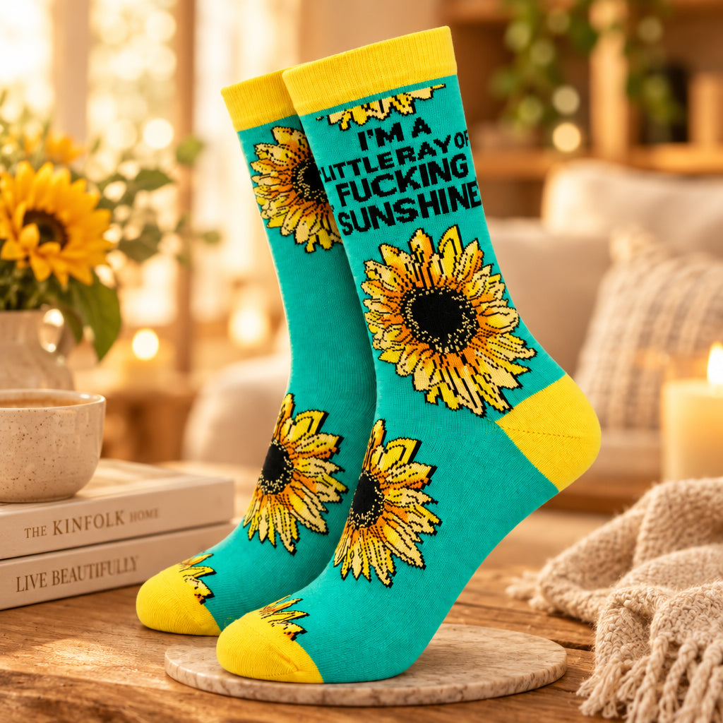Ray of F*cking Sunshine Women's Bamboo Socks