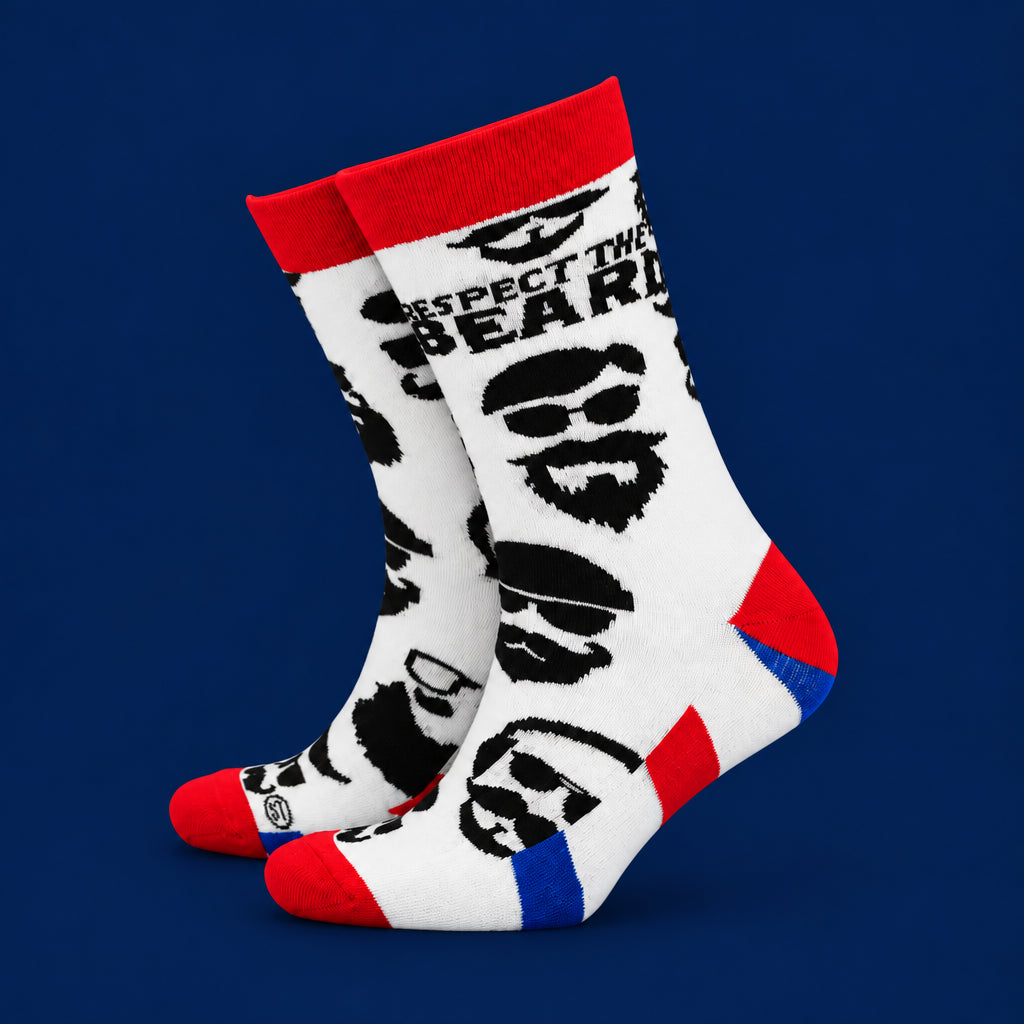 Respect The Beard – Men’s Bamboo Socks