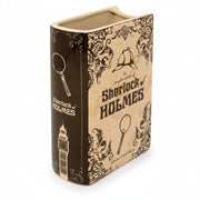 Ceramic Sherlock Holmes Large Book Vase with vintage cover design.