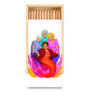 'Golden' by Jock Mooney coloured pencils set with box, Art Wow on a clean white background