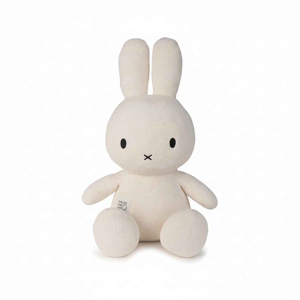 Miffy Terry cream soft toy, 70cm, sitting front view