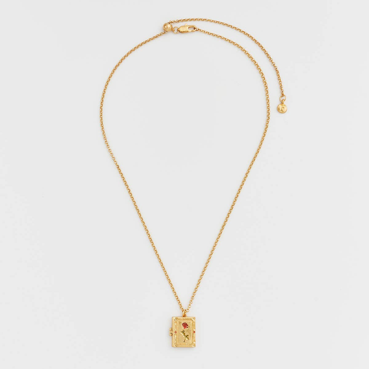 Diary Locket Necklace - pendant close-up