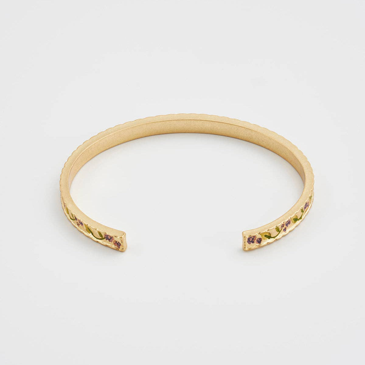 Side view of the open cuff showing the 30mm opening