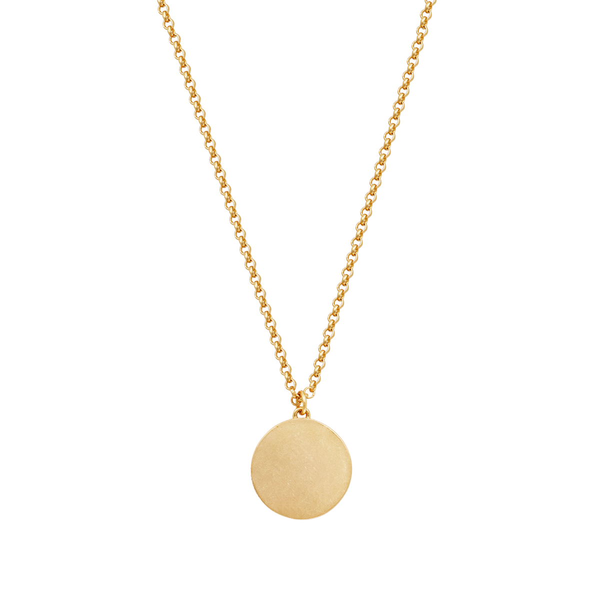 Back view of the Fox Shadow Guide Necklace on white
