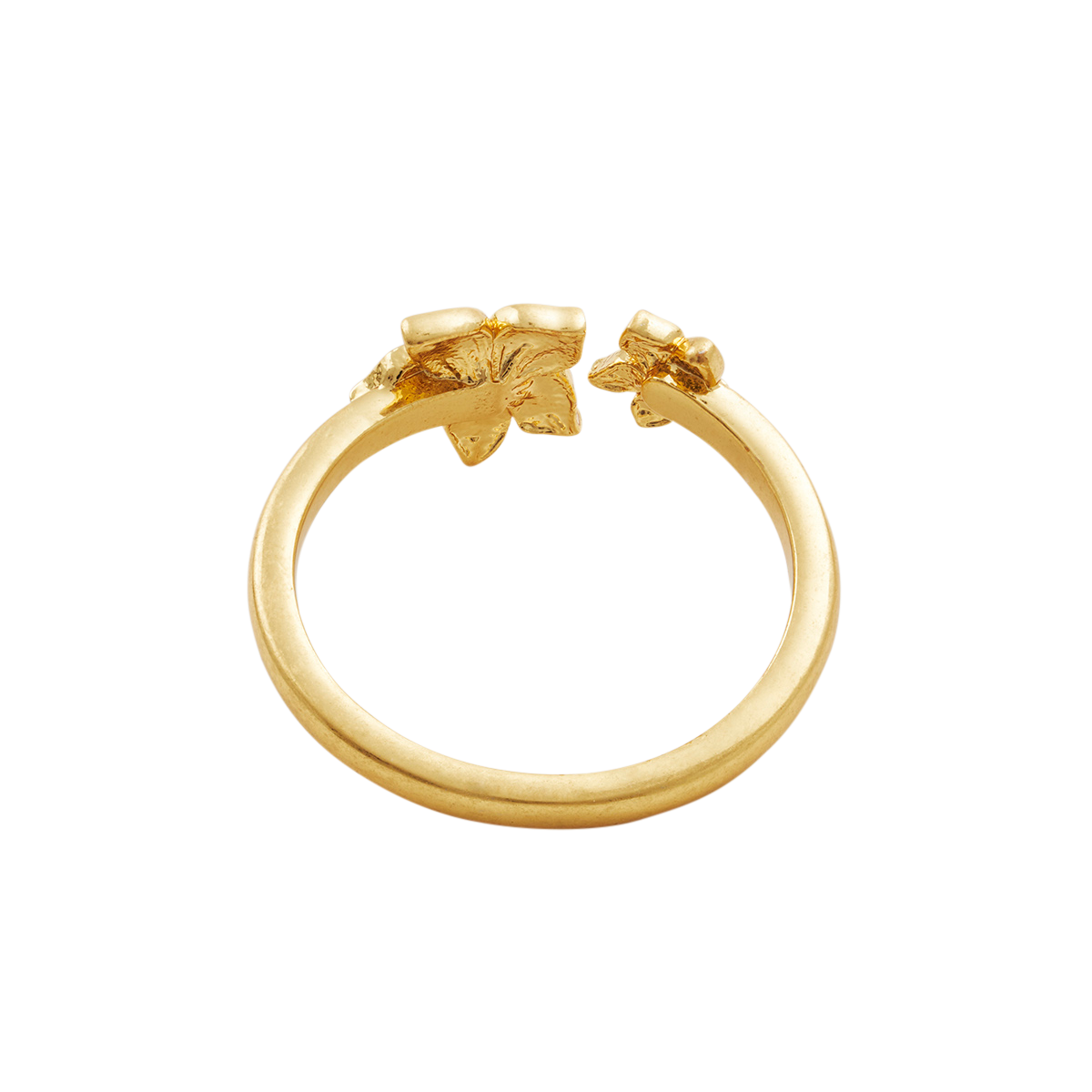 Jasmine Pearl Ring shown at an angle on white