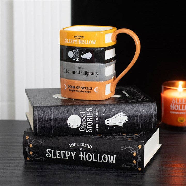 Ghost Stories book storage box in a styled setting