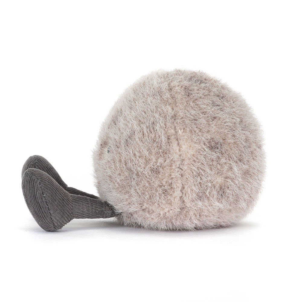 Amuseables Pebble plush side view on white background