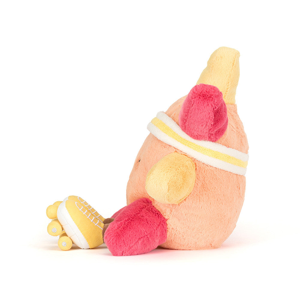 Amuseables Sun Roller Skates plush side view on white background