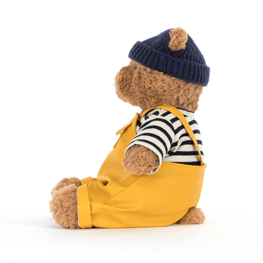 Bartholomew Bear Seafarer Outfit side view showing sailor outfit