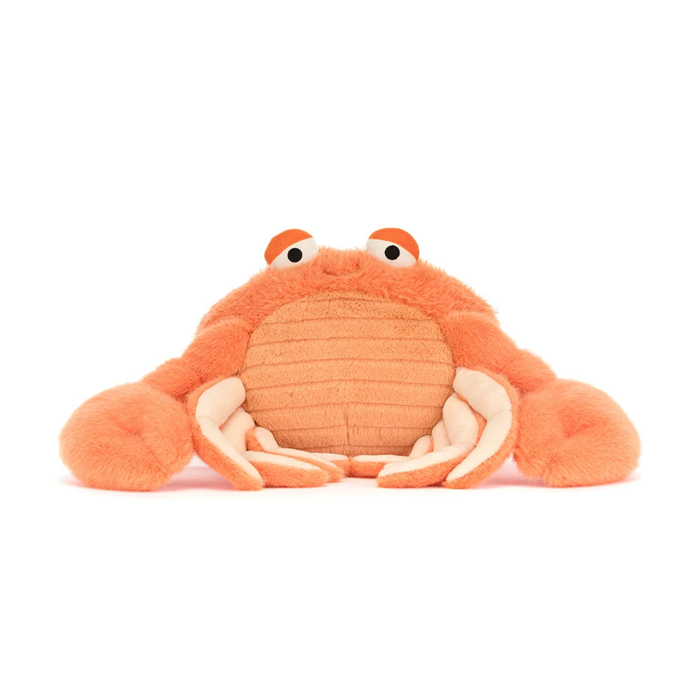 Close-up of Pinchsnap Crab smiling face and friendly eyes