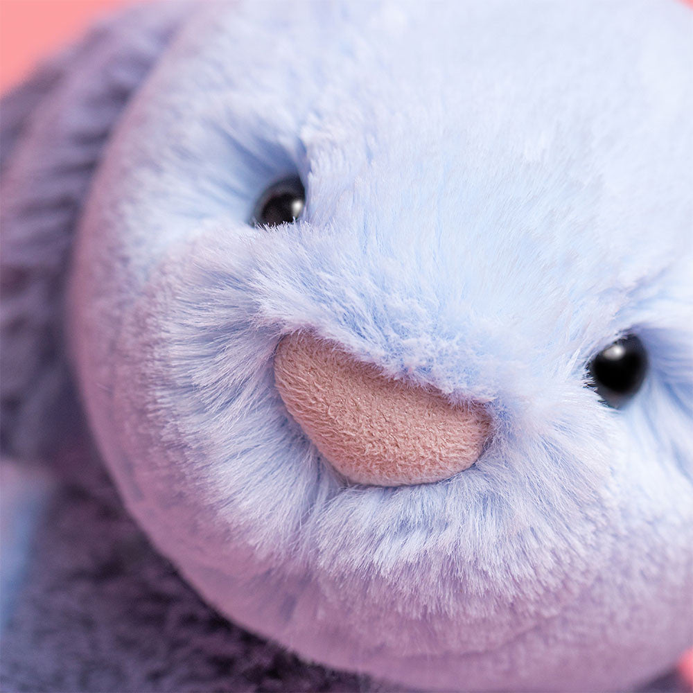 Puddlesea Bunny soft toy angled view on white background