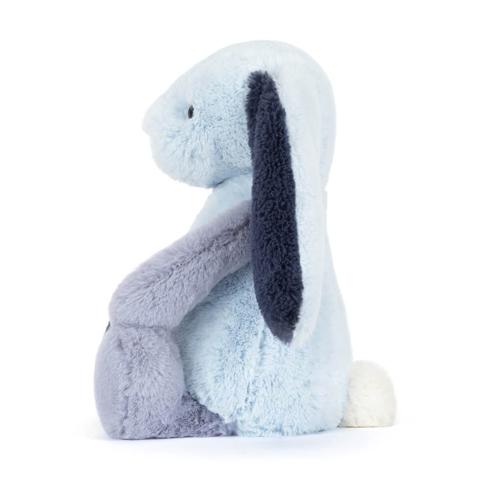 Puddlesea Bunny plush side view on white background