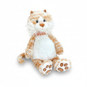 Jomanda ginger cat plush soft toy on a white background