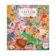 World of Taylor jigsaw box cover artwork showing the full illustration