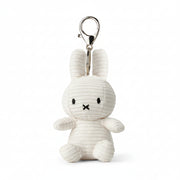Miffy ECO corduroy keychain in offwhite, 10cm