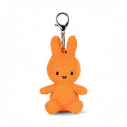Miffy ECO corduroy keychain in orange, 10cm