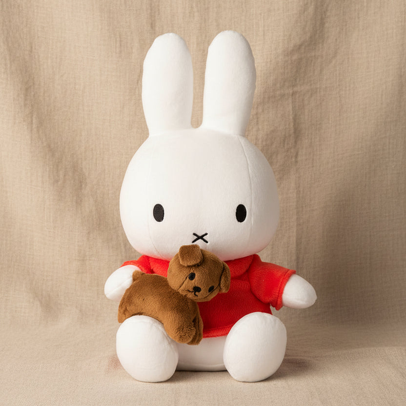 Miffy with Snuffy Sitting - 33cm