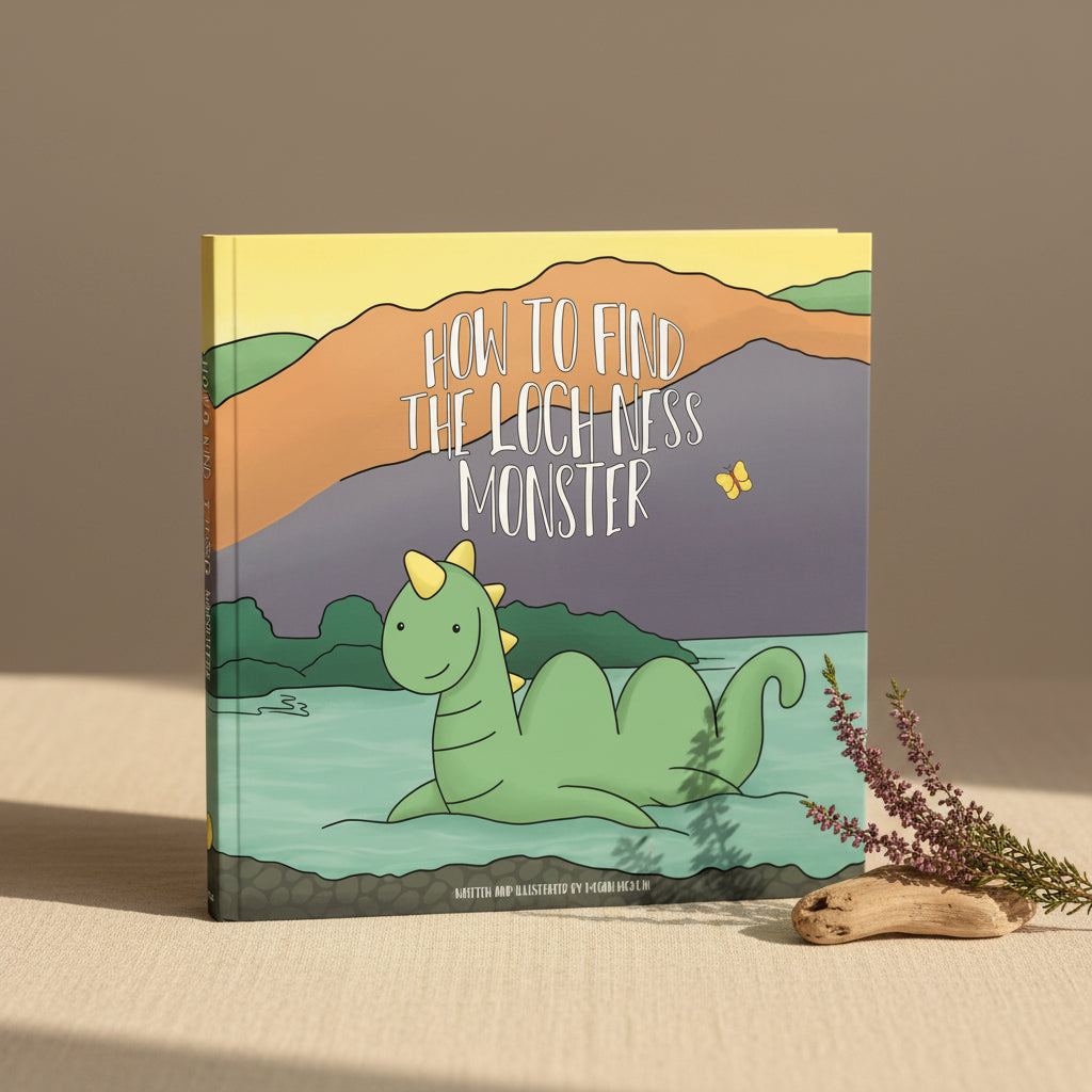How To Find The Loch Ness Monster children's book cover