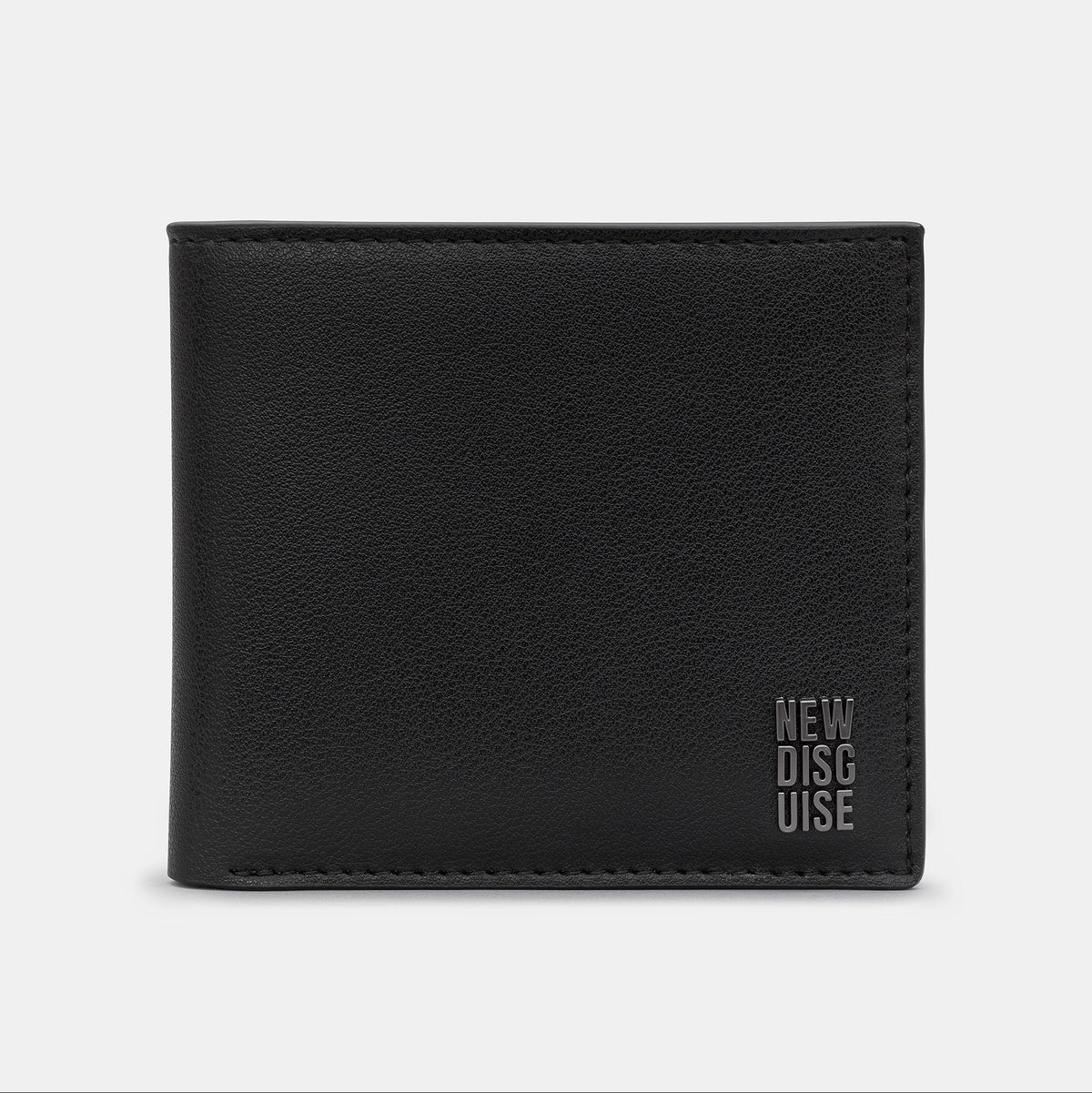 Brandon Core Wallet in black and red, front view