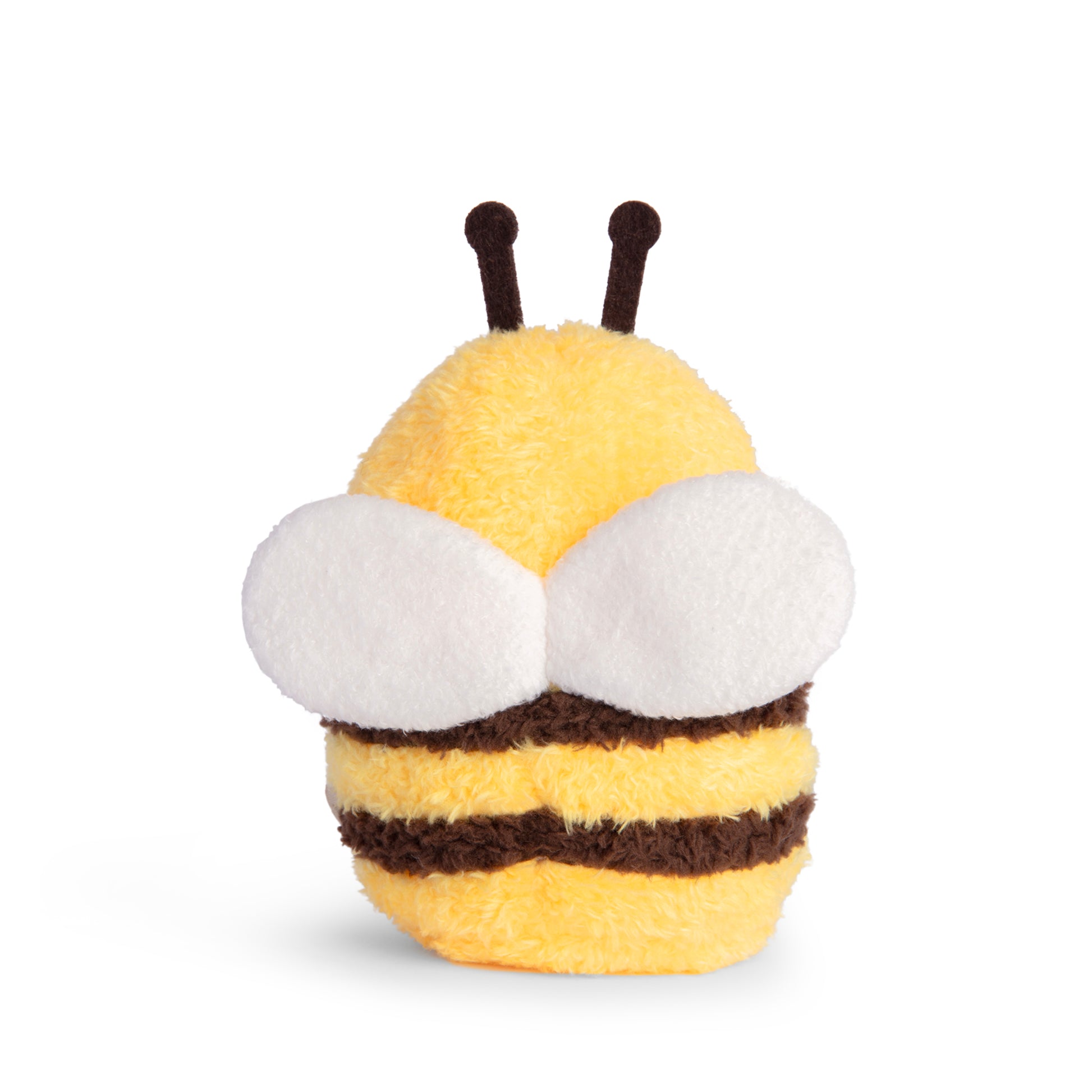 Bee Ricespud plush toy rear view showing bee wings detail