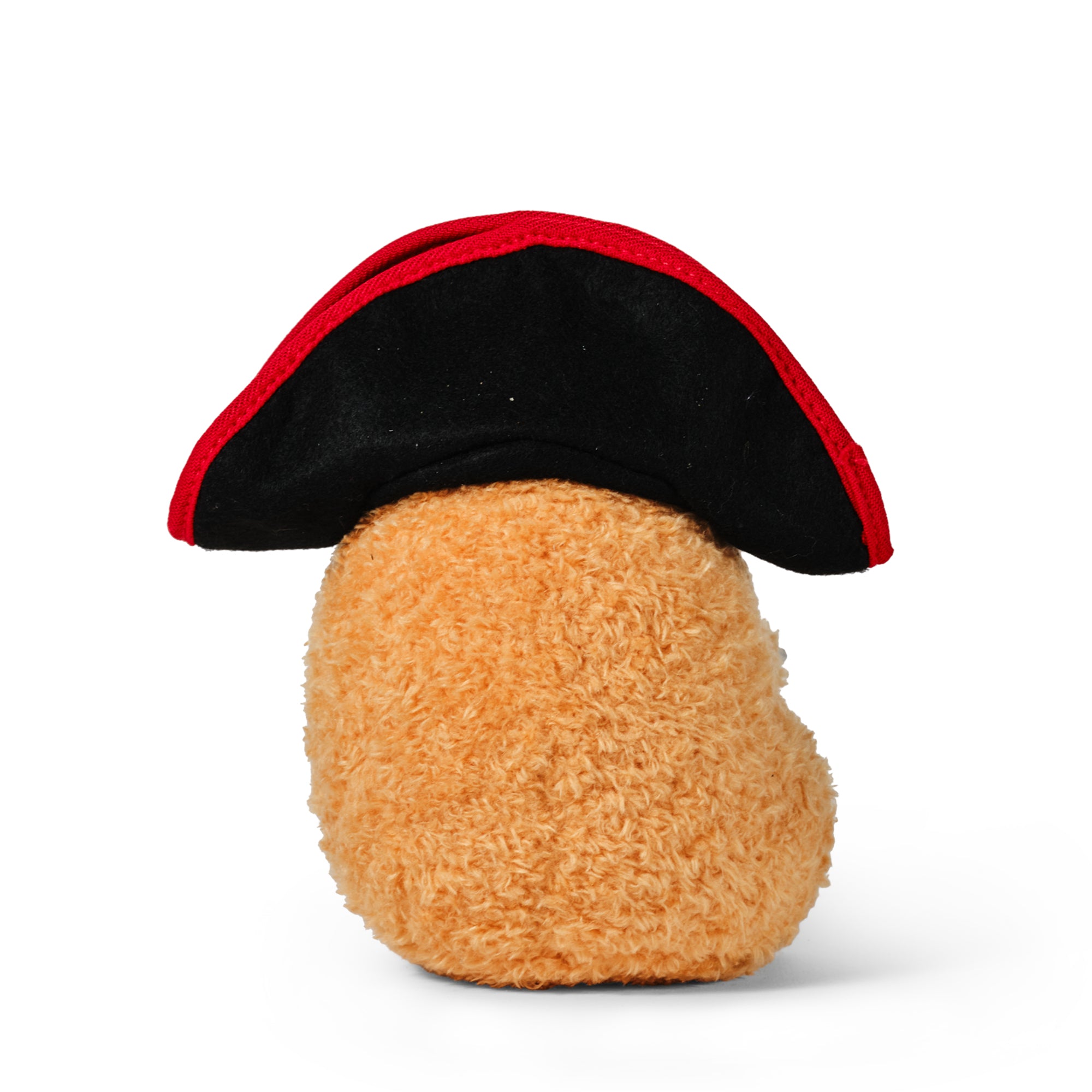 Captain Spudhook Ricespud plush toy rear view showing pirate coat