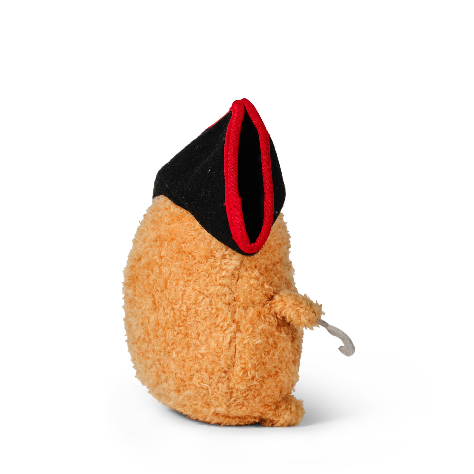 Captain Spudhook Ricespud potato plushie side profile with hat