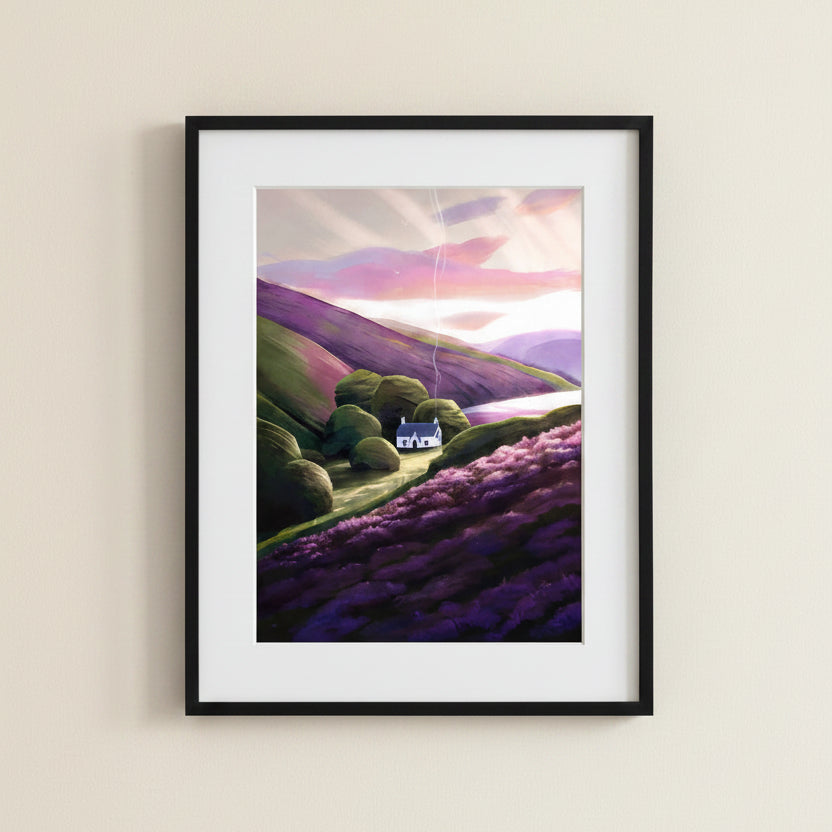 Pentlands Scottish Landscape Art Print