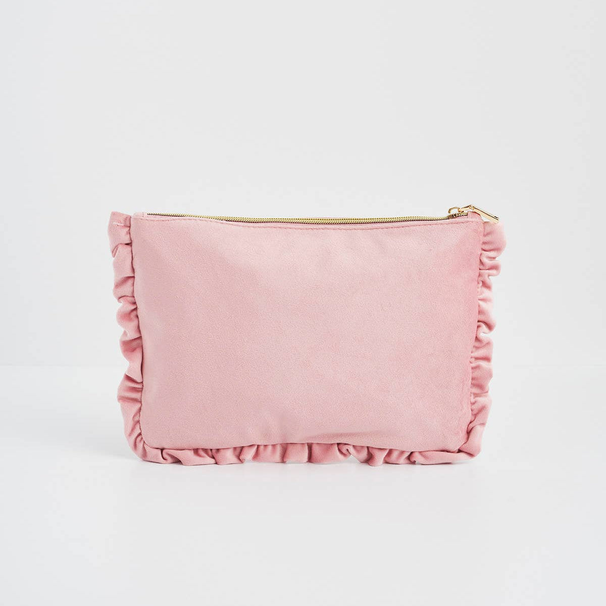 Back view with ruffle edge